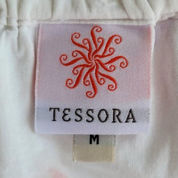 Tessora Sleeveless Romantic Boho Embroidered Maxi Dress M - Picture 7 of 10